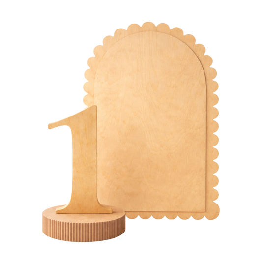 Dekoratives Geburtstags-Backdrop-Set