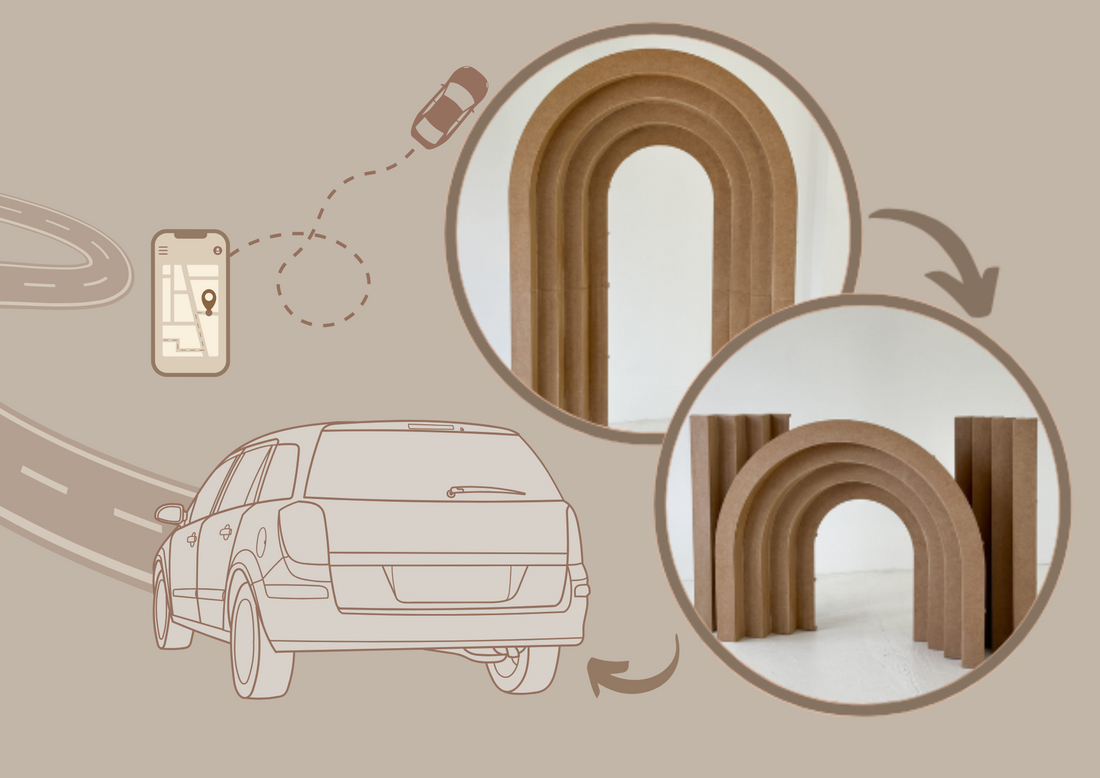 Przełamując bariery transportu: Jak transportować ścianki dekoracyjne bez auta dostawczego?