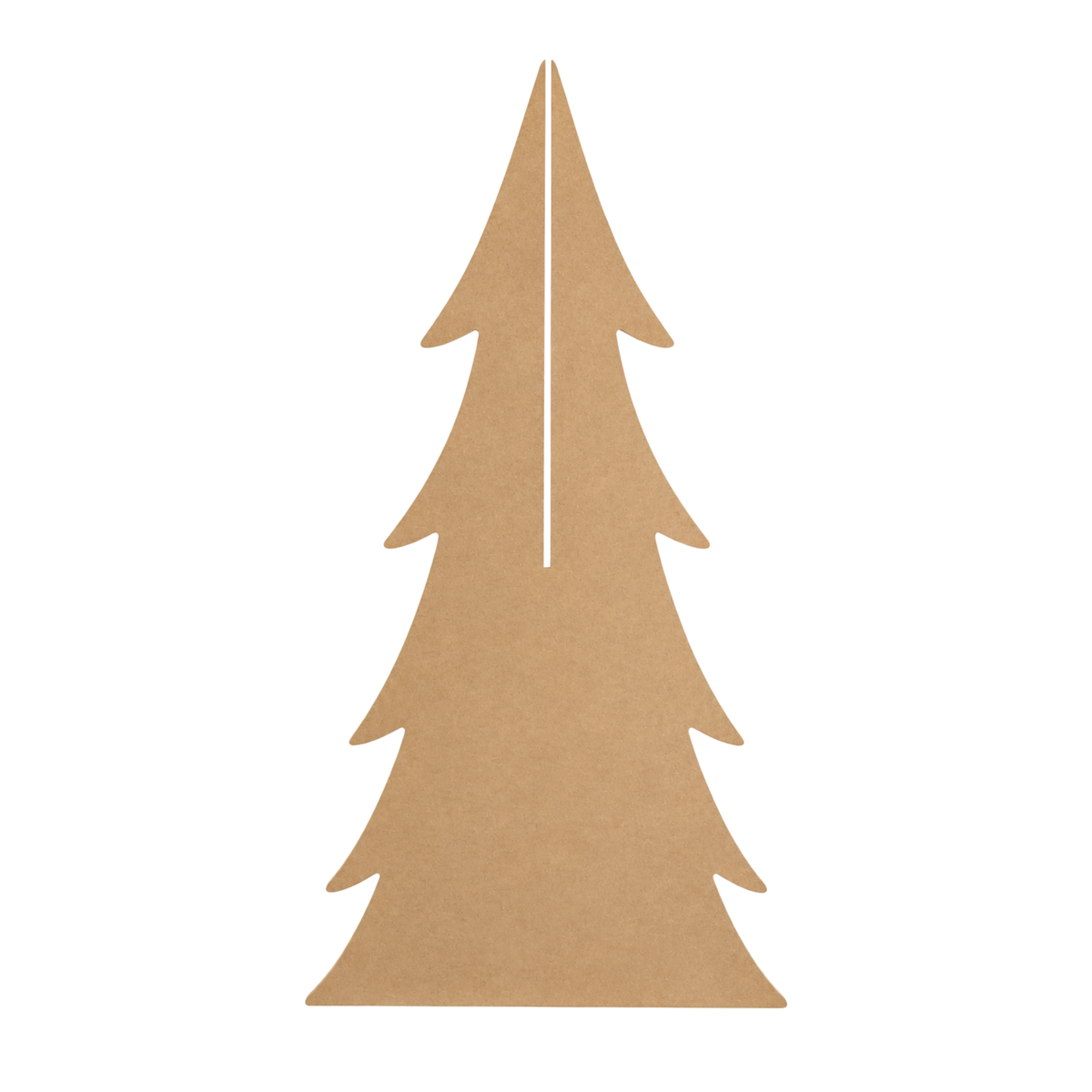 Árbol de Navidad 3D de madera