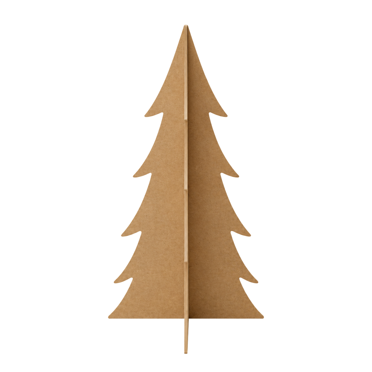 Árbol de Navidad 3D de madera