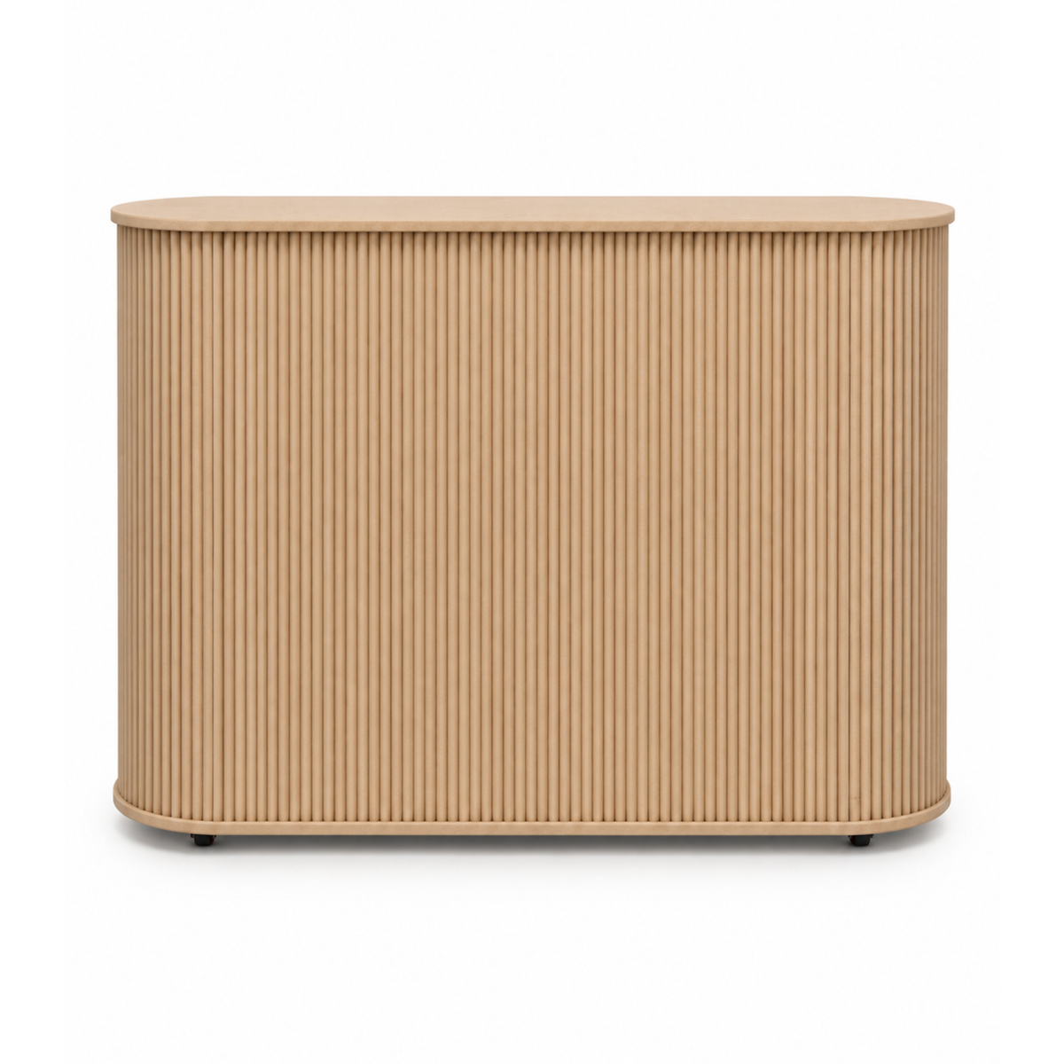 Barra de madera con ruedas - B3