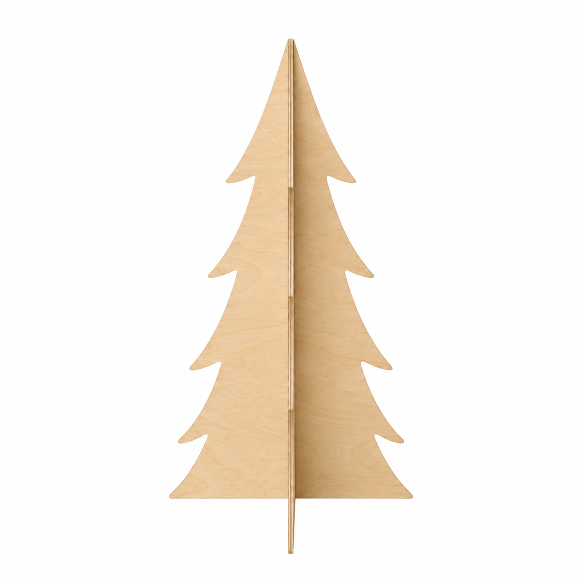 Árbol de Navidad 3D de madera