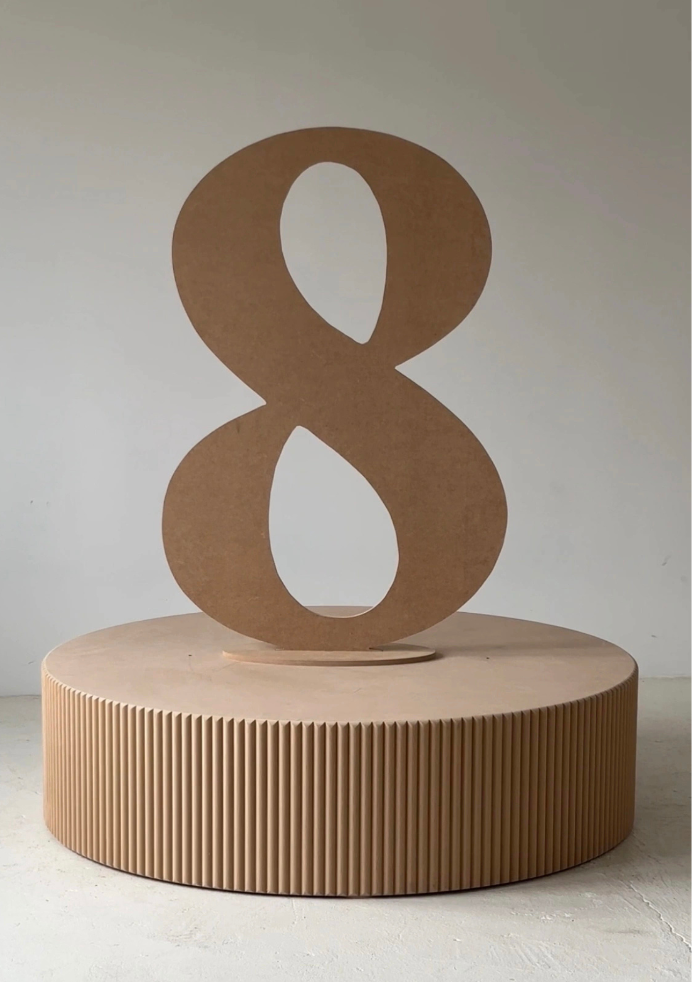  Drewniana cifra 0-9 (autonoma)