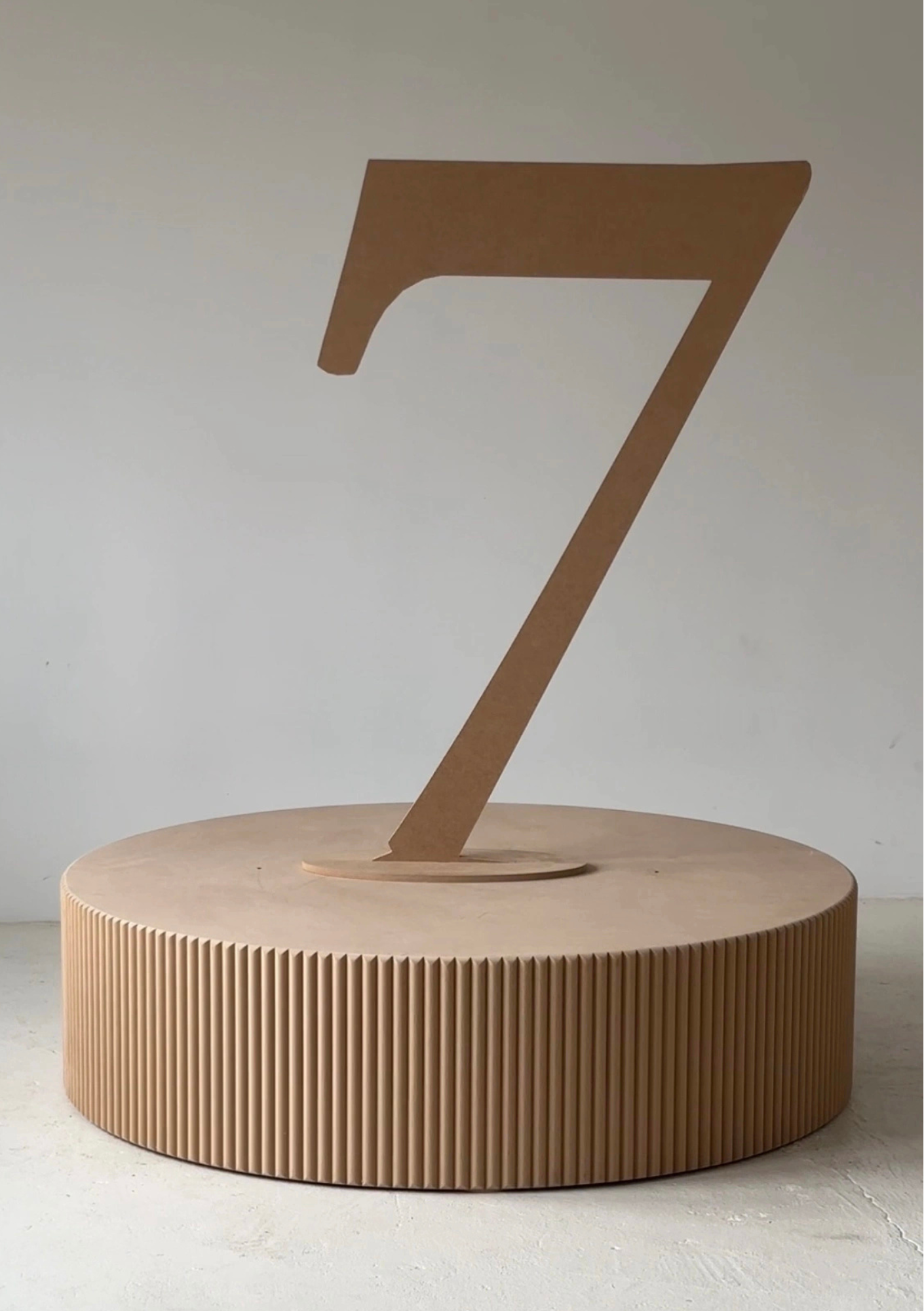  Drewniana cifra 0-9 (autonoma)