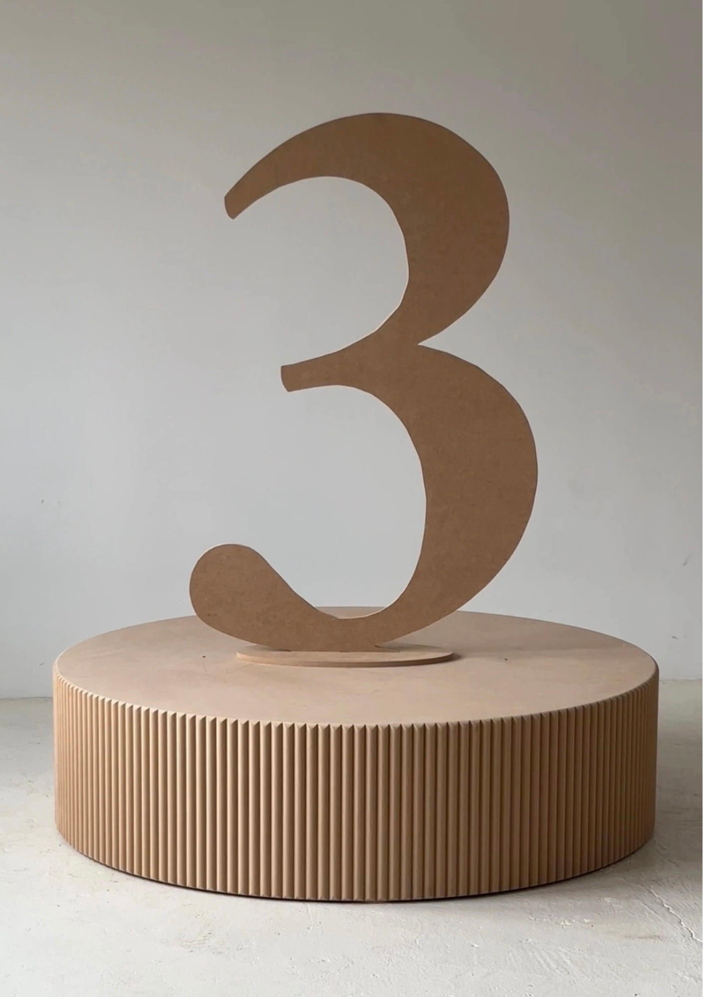  Drewniana cifra 0-9 (autonoma)