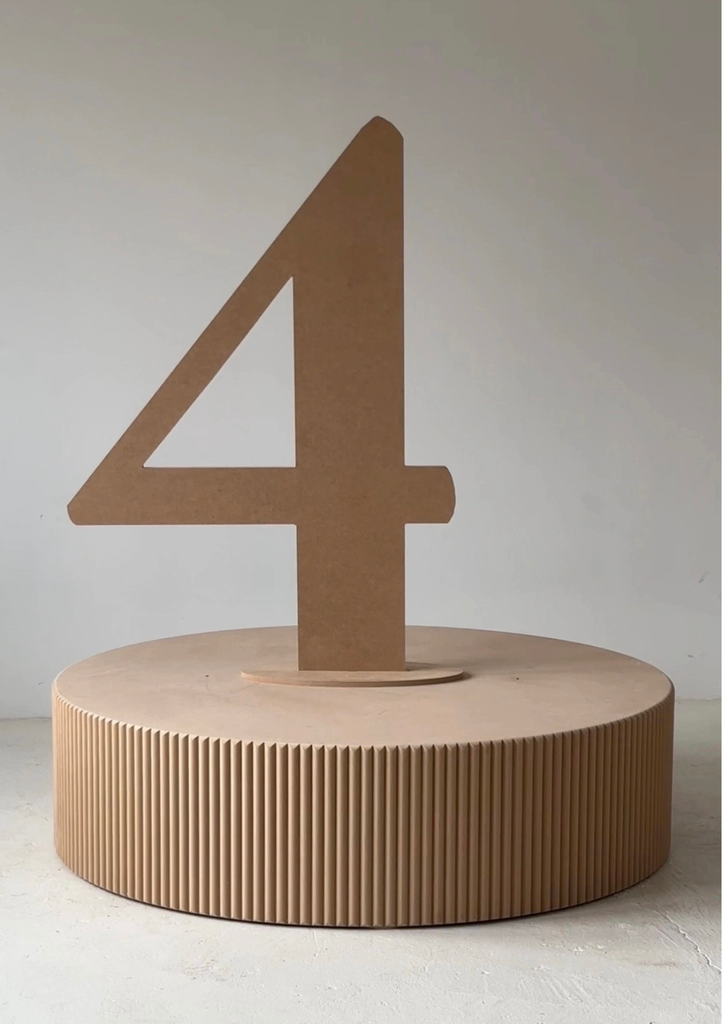  Drewniana cifra 0-9 (autonoma)