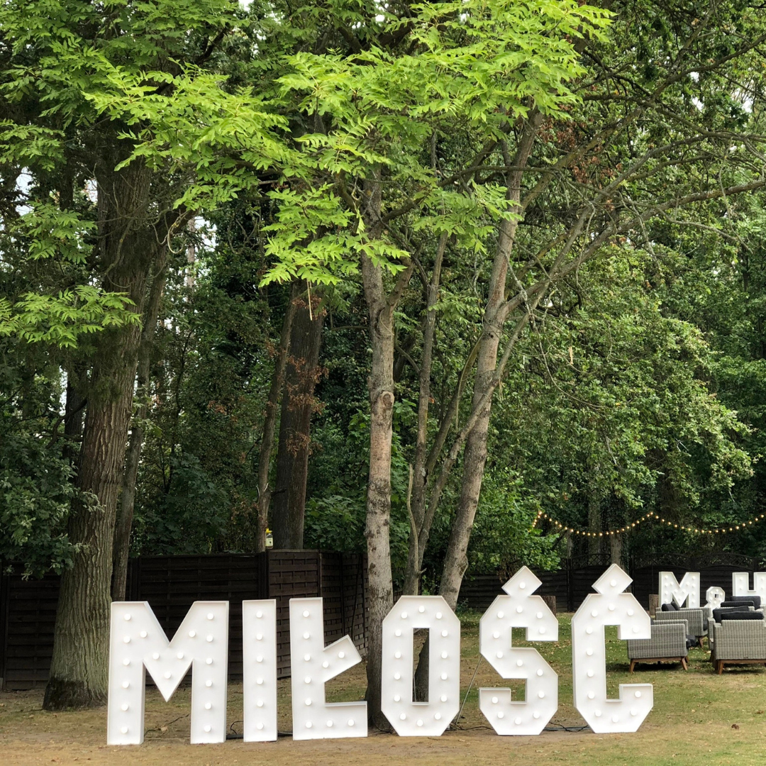 Lettere e numeri LED