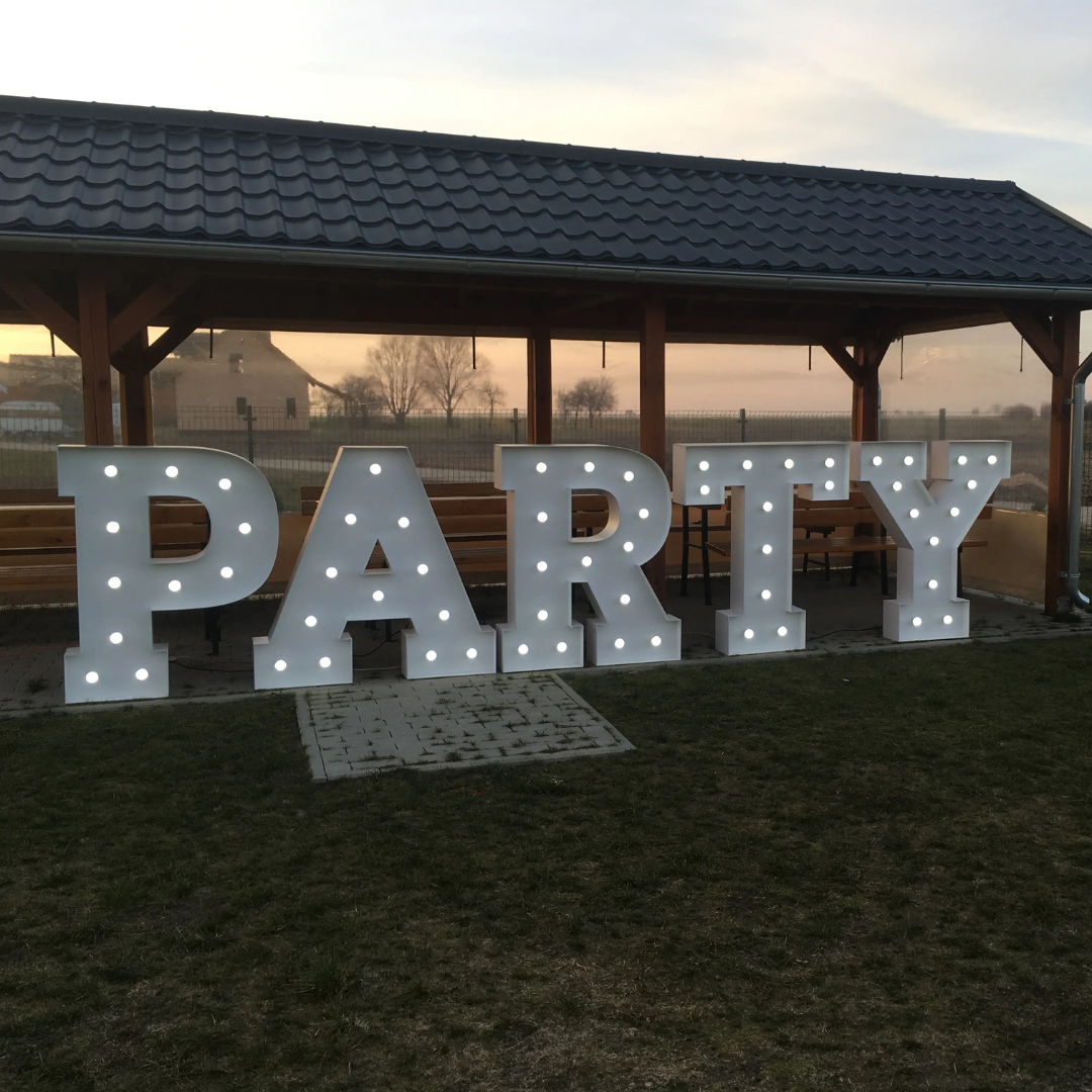 Lettere e numeri LED