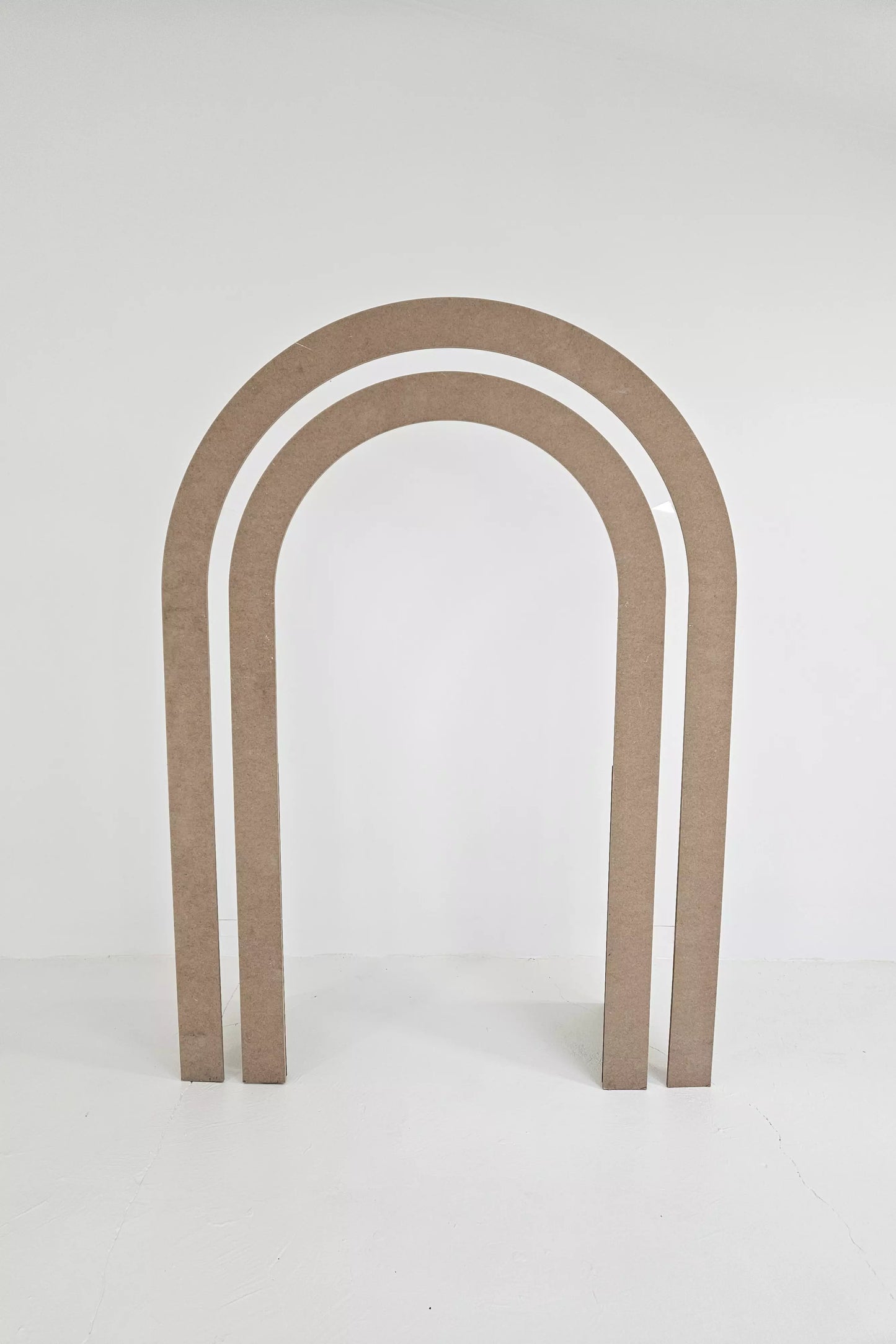  Mur de décoration lisse S5 (arc double)