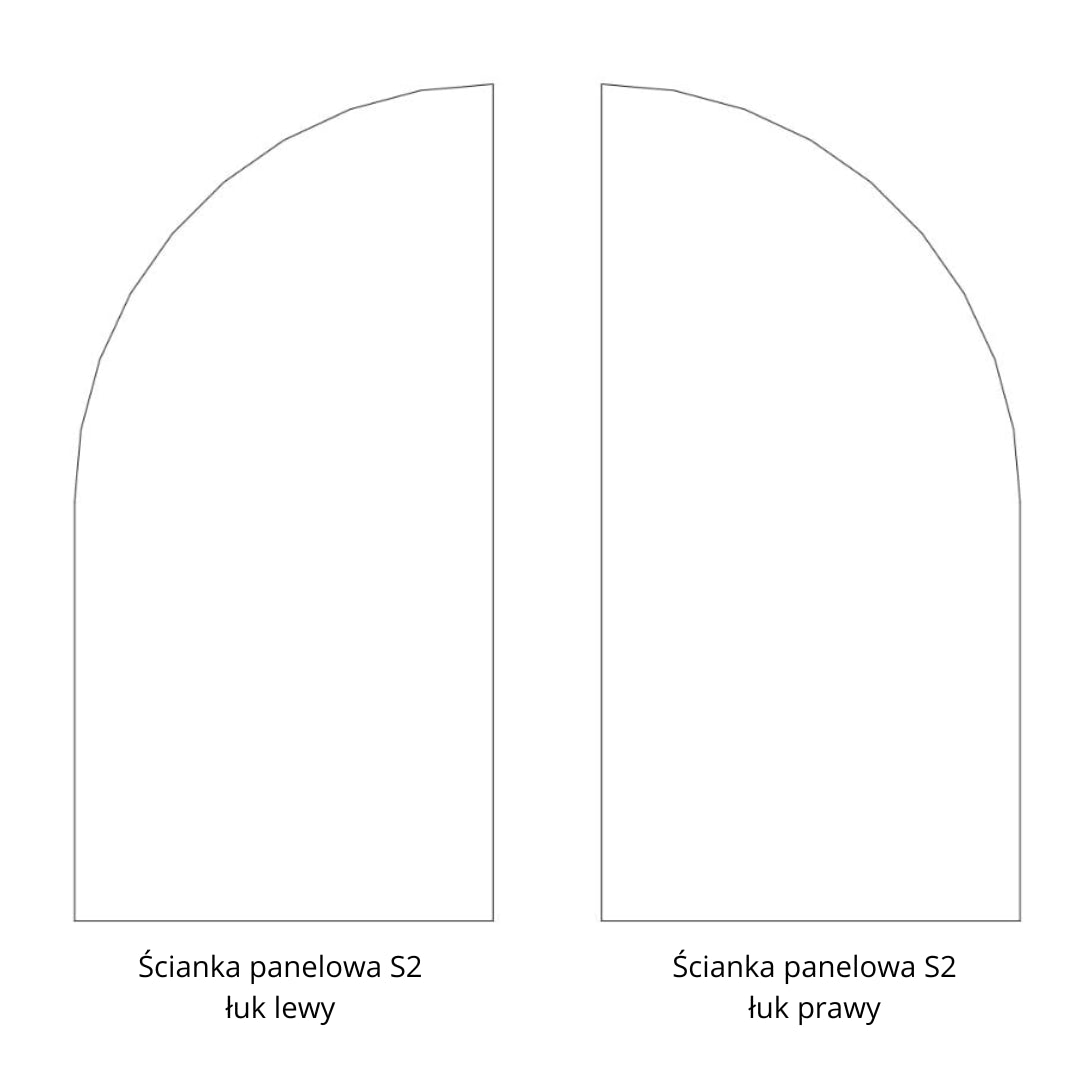 Parete decorativa liscia S2