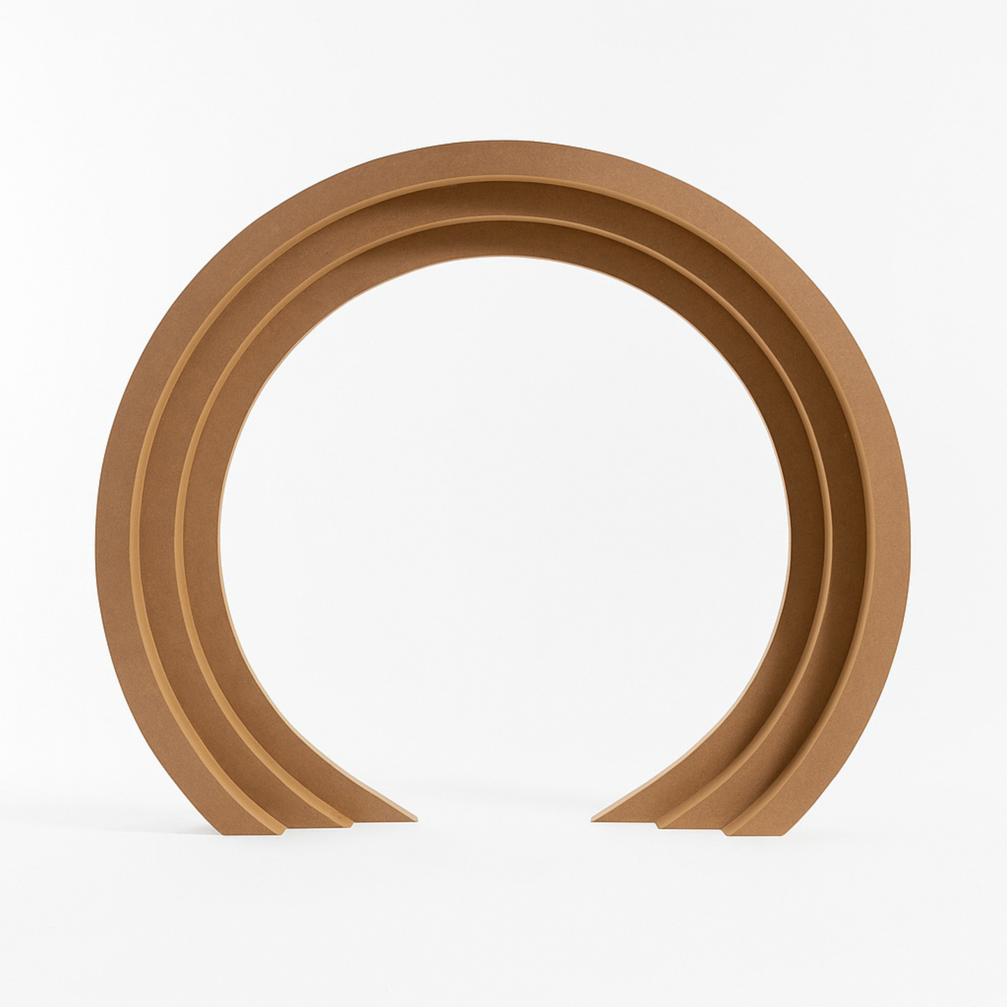 Dekorativni 3D portal P4 – Krog z LED osvetlitvijo in zadnjo steno