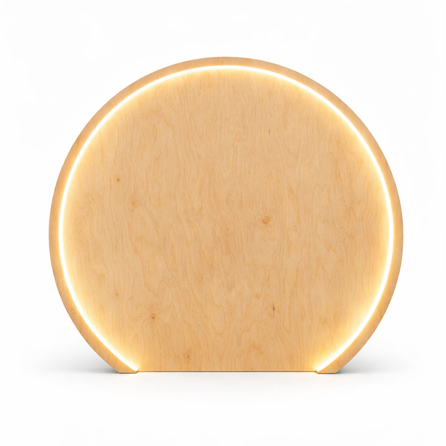 Dekorationswand S36 – Kreis mit LED-Beleuchtung