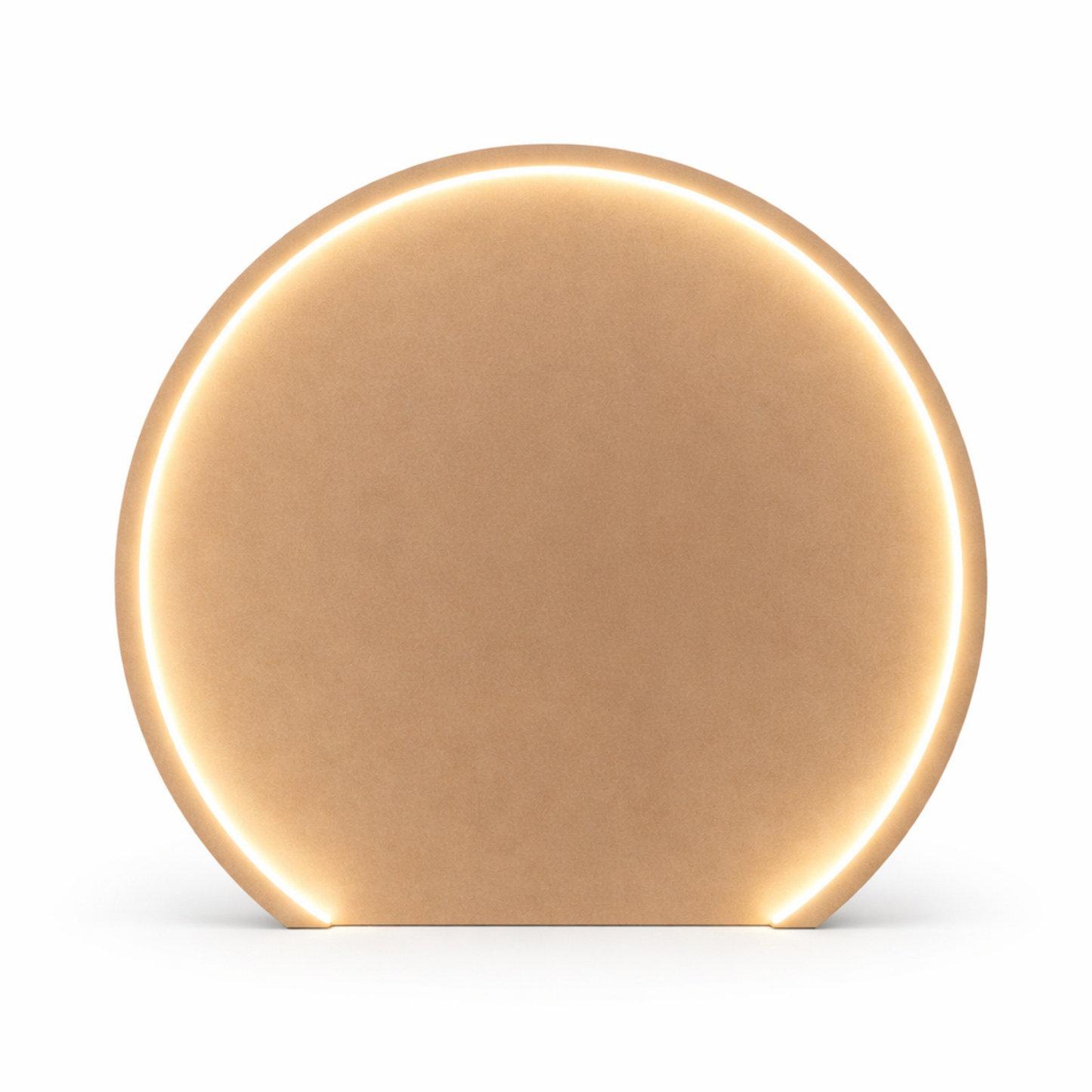 Dekorationswand S36 – Kreis mit LED-Beleuchtung