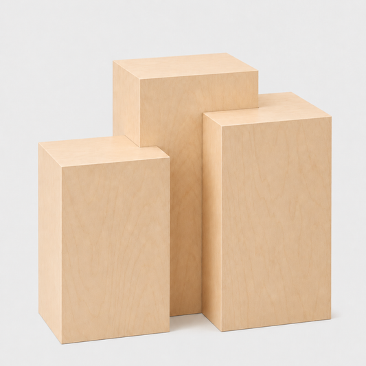 Holz-Ausstellungspodeste / für Fotoshootings