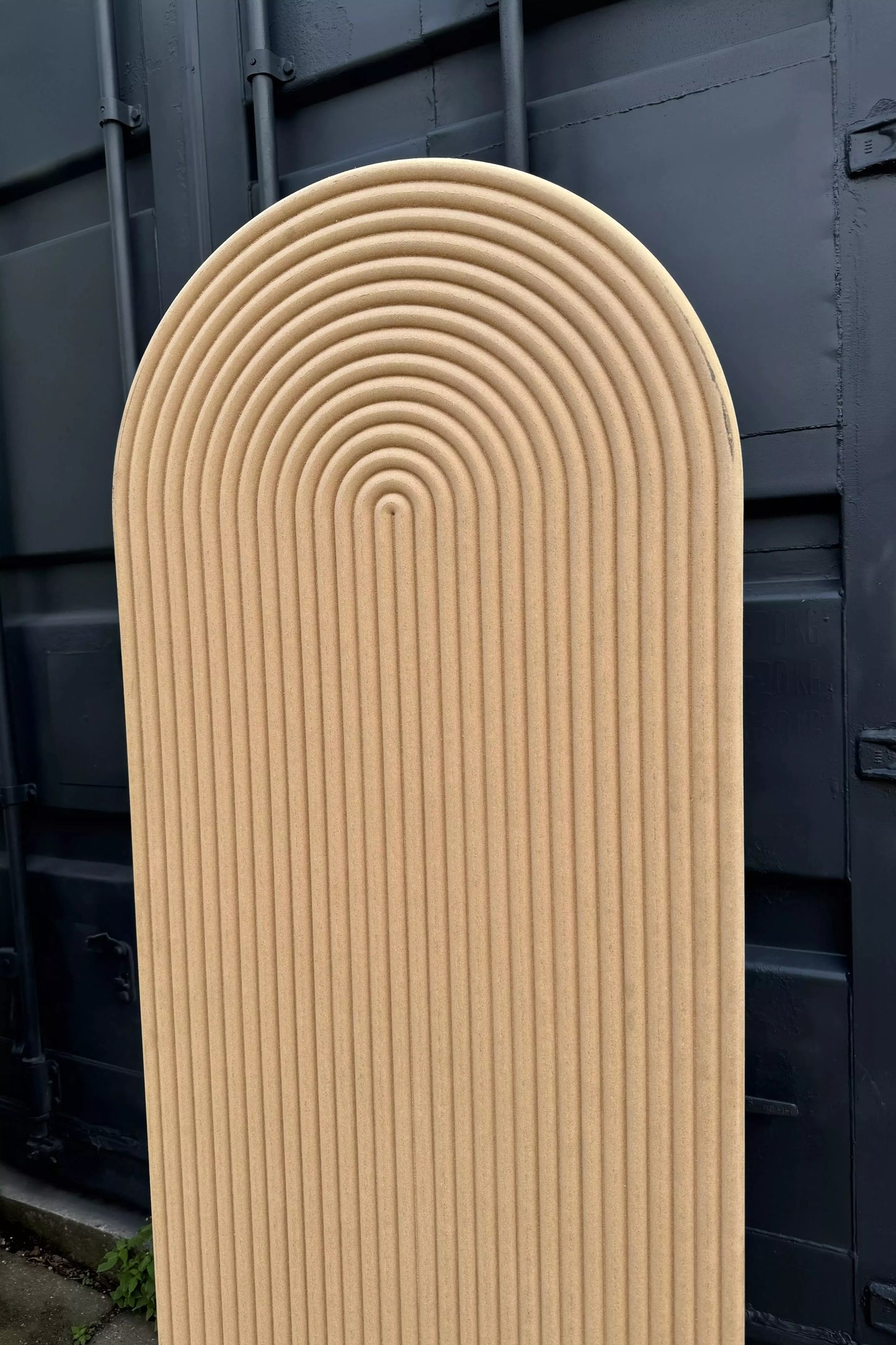 Parete decorativa cannettata S15 arrotondata