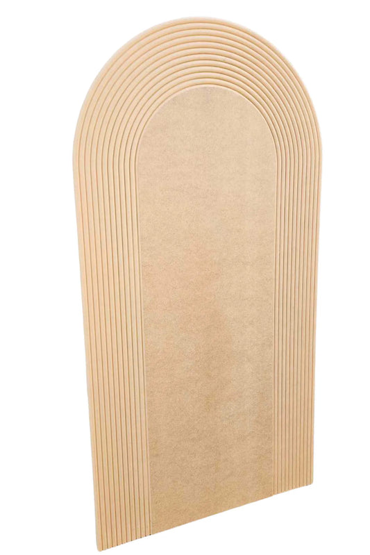 Parete decorativa cannettata S11