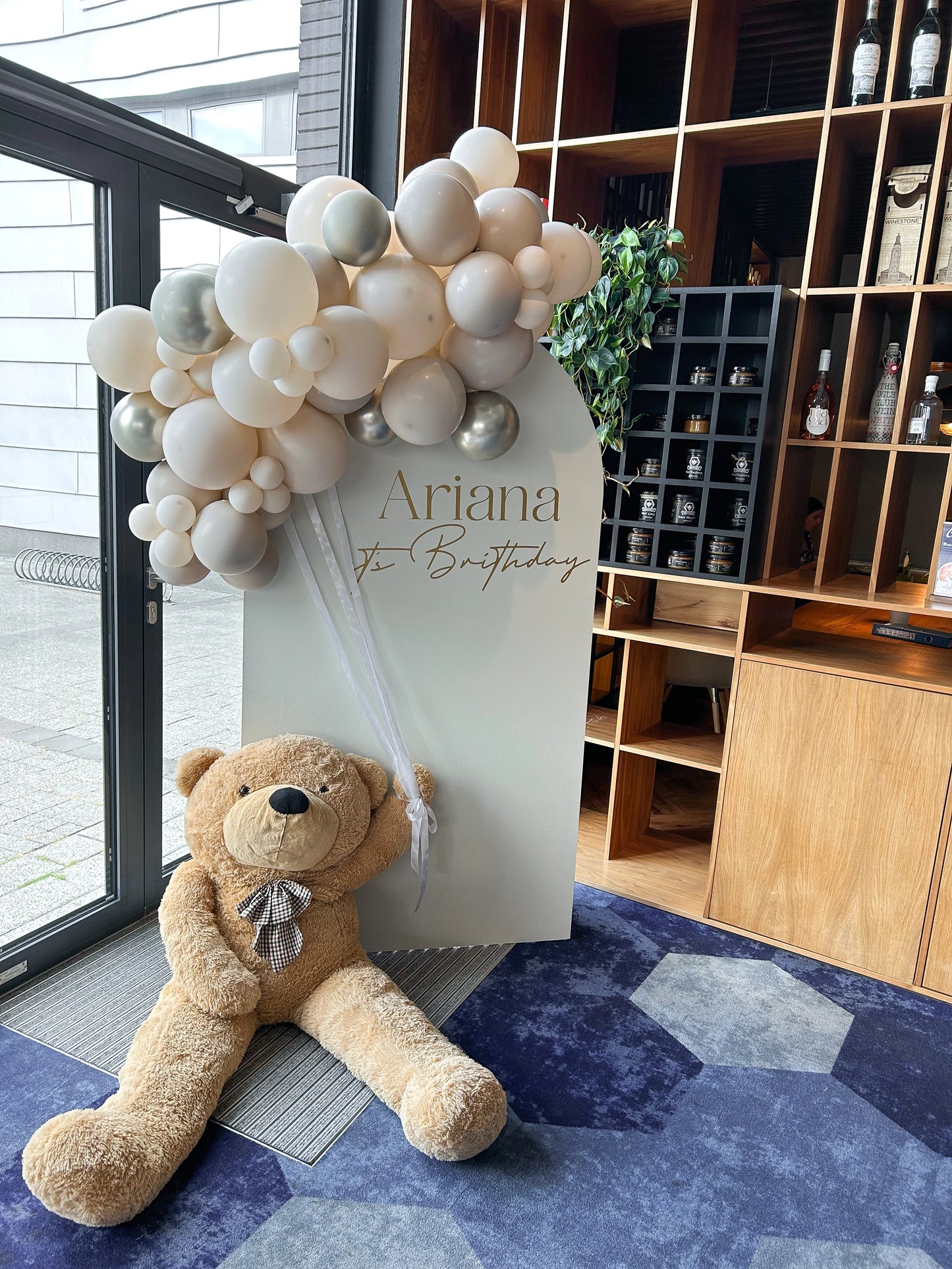  Ścianka do dekoracji lisse S1 (demi-cercle)