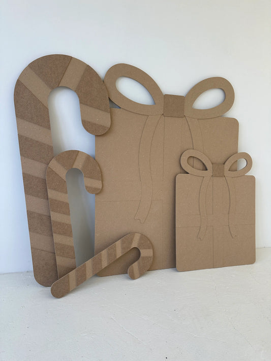 Bastoncino di zucchero natalizio