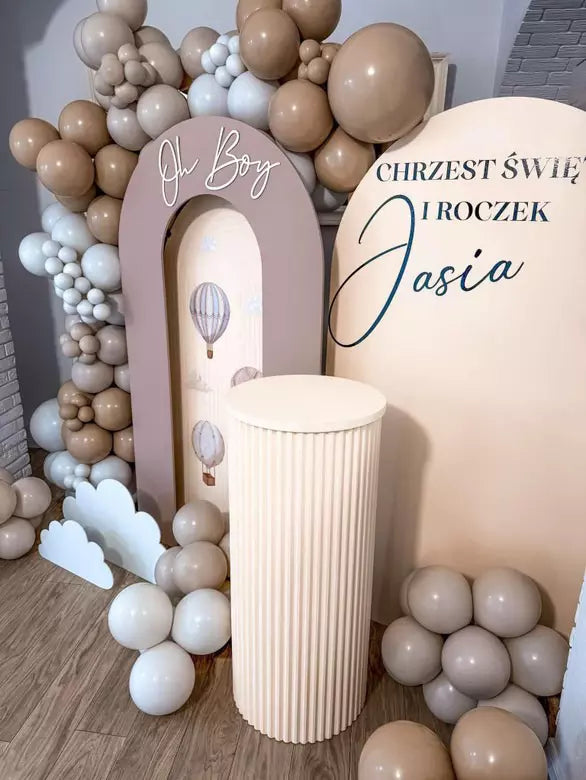 Glatte Dekorwand S4 (Bogen)