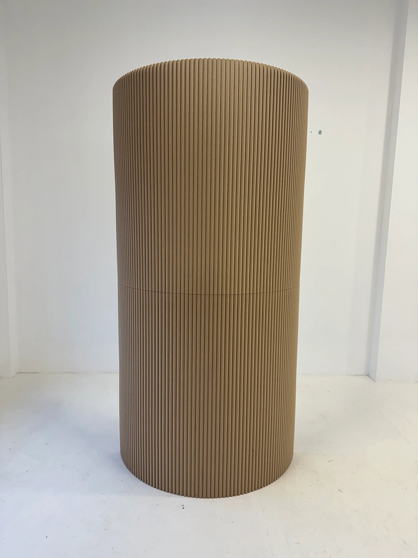 Parete decorativa tridimensionale cannettata