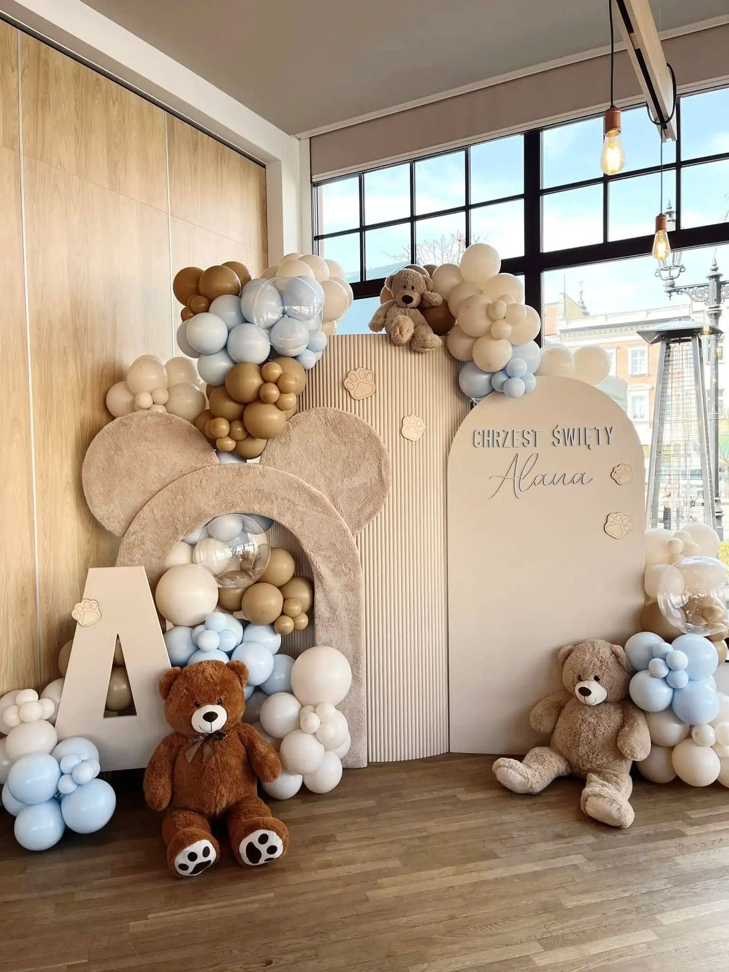 Parete decorativa tridimensionale cannettata