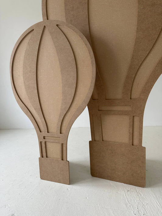 Set di palloncini in legno 3D