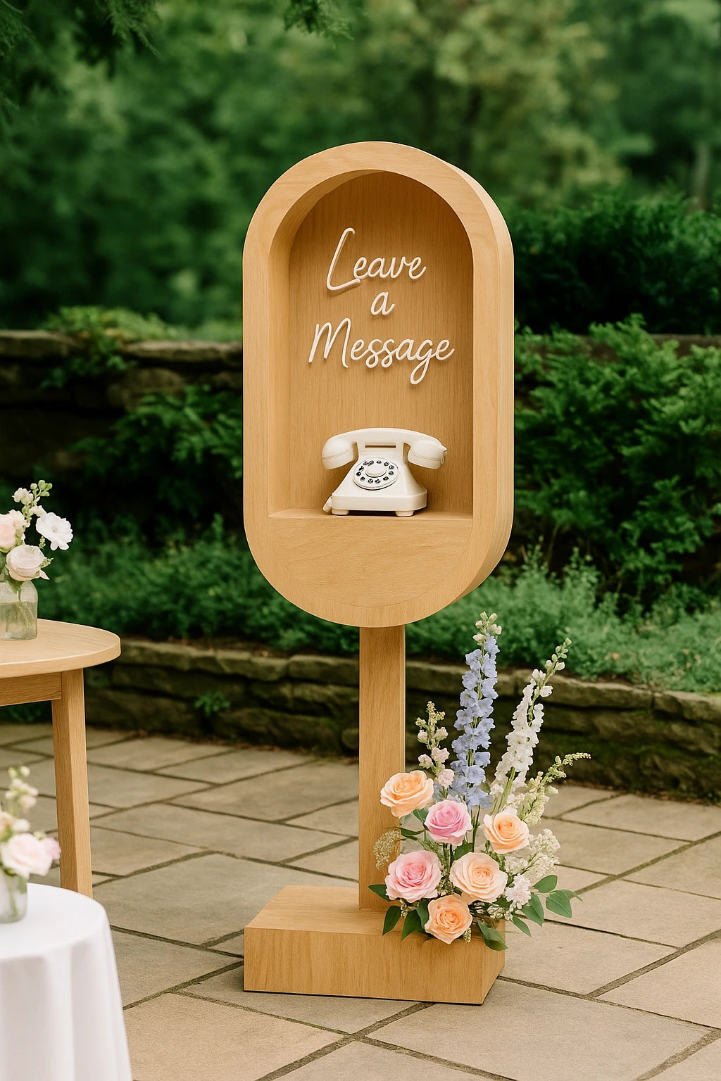 Set: telefono dei desideri + cabina