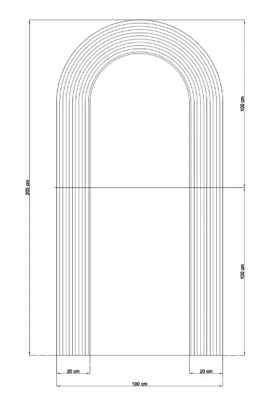  Rýhovaná dekorační stěna S11