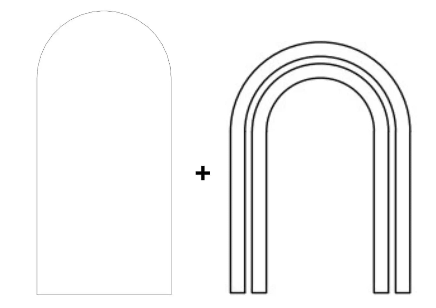 Set of decorative walls - SET 3